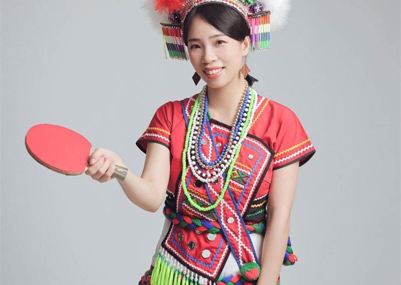 台灣新聞通訊社-來自花蓮的驕傲！桌球阿美公主林家瑜　伊斯坦堡刻下「台灣名字」