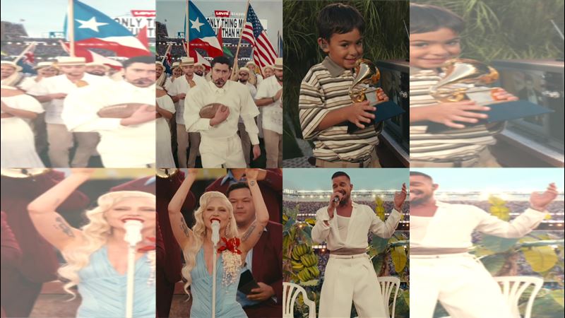 台灣新聞通訊社-超級盃／壞痞兔中場秀藏彩蛋再喊話川普　女神卡卡助陣、上演真求婚橋段