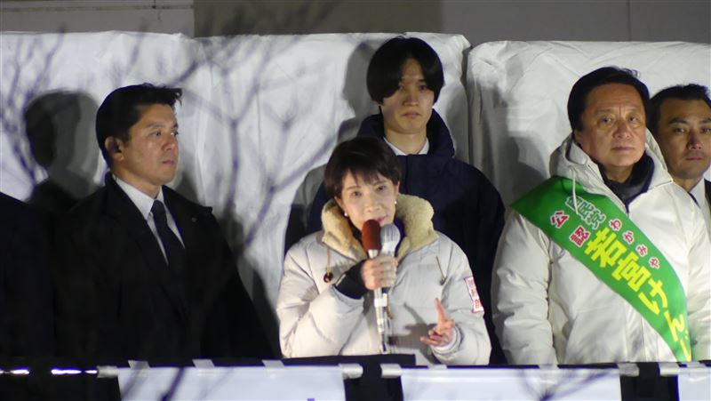 台灣新聞通訊社-日本大選藍、綠齊賀高市早苗　民眾黨卻轉砲火狂批賴清德、民進黨