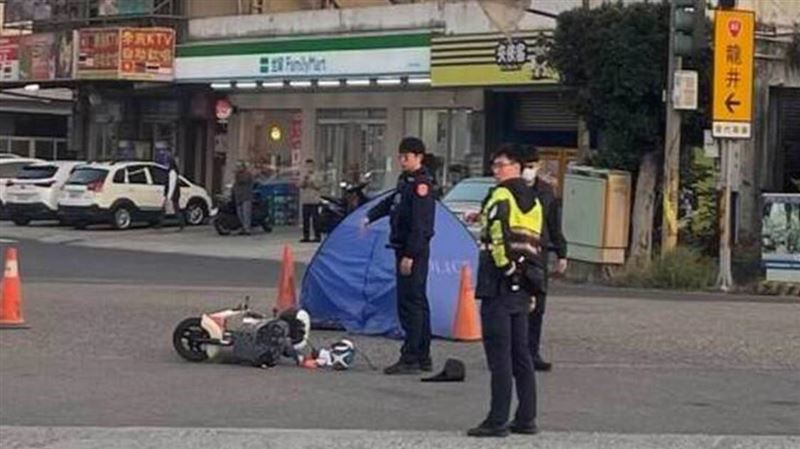 台灣新聞通訊社-彰化伸港死亡車禍！曳引車碰撞電動機車　騎士遭輾臟器噴出慘死