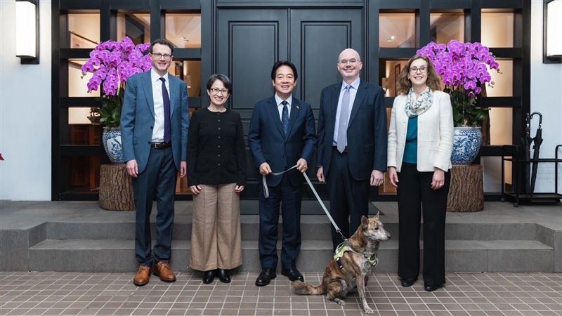 台灣新聞通訊社-與谷立言合體！賴清德「我們與美方都有共識」　AIT：會強化台美合作