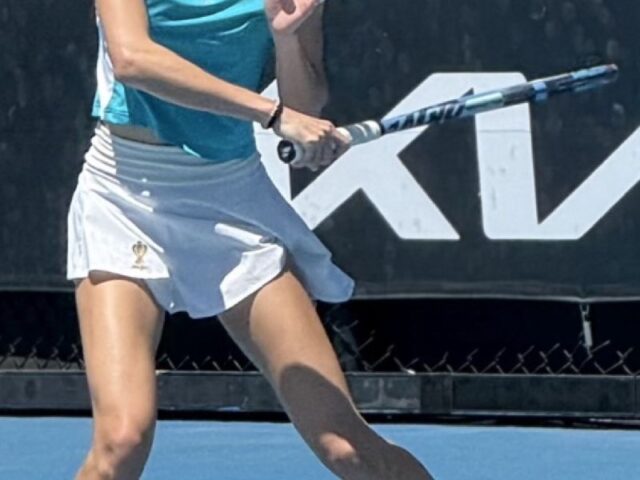 台灣新聞通訊社-澳網聽障網球邀請賽　林家文女雙奪冠、女單第3