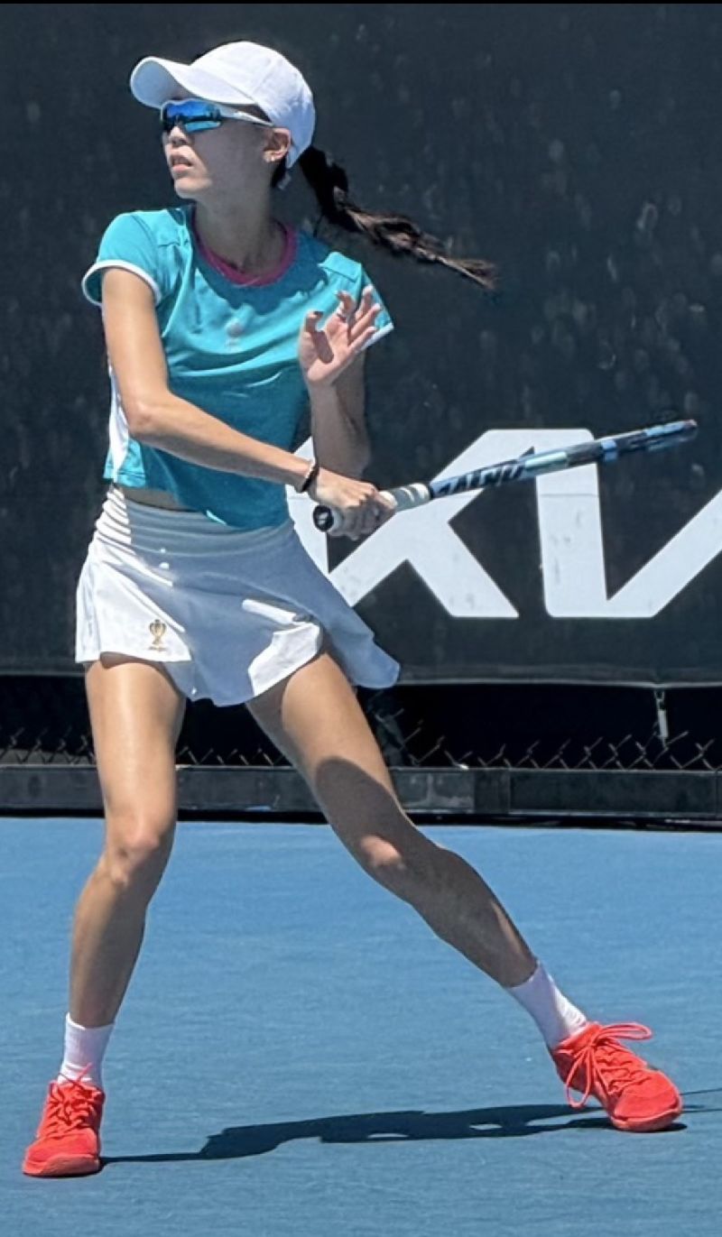 台灣新聞通訊社-澳網聽障網球邀請賽　林家文女雙奪冠、女單第3