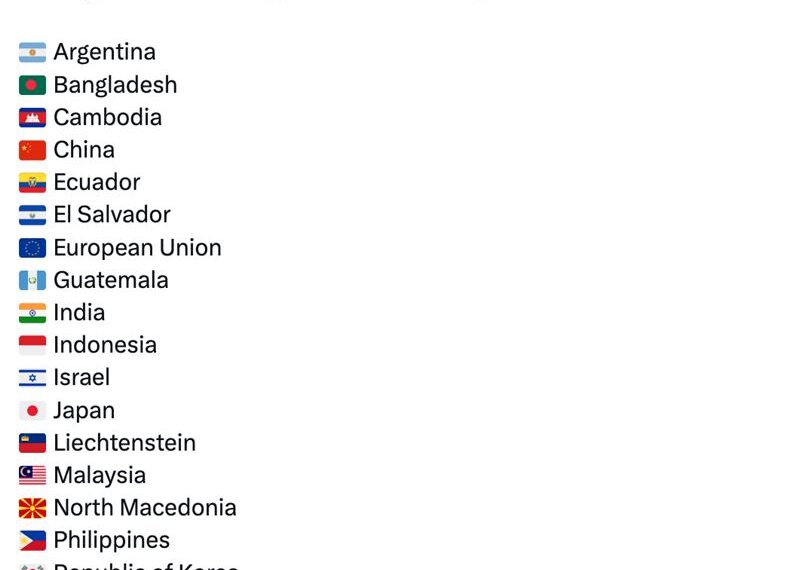 台灣新聞通訊社-川普白宮帳號PO文！驚見台灣名稱「與中國並列」　美國直接曬台灣國旗