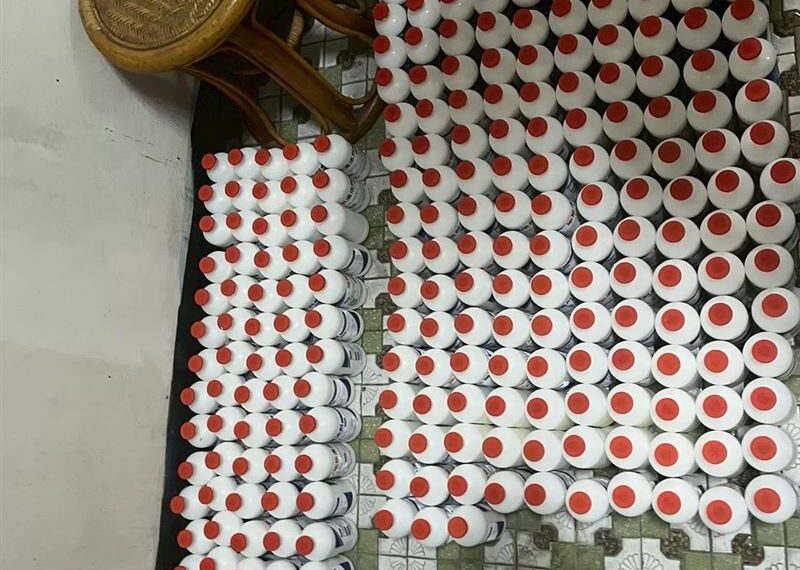 台灣新聞通訊社-防疫破口！惡業者「走私中國假疫苗」以清潔劑瓶闖關　1886瓶全遭攔截