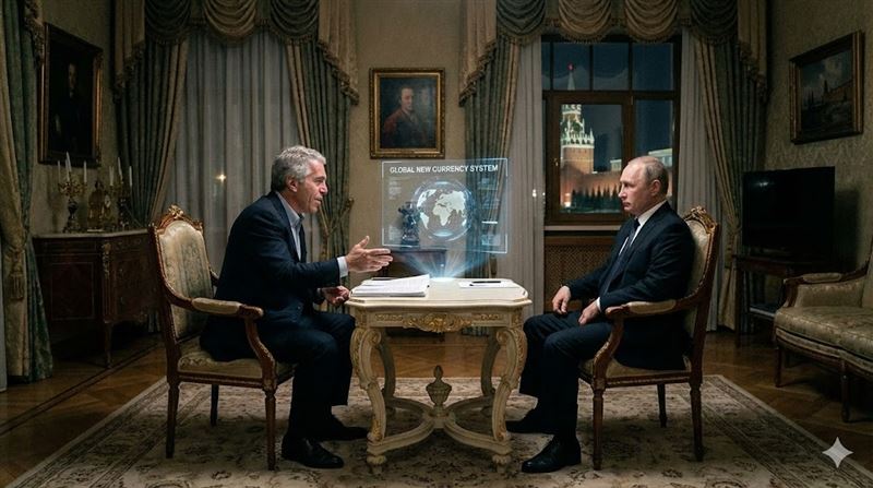 台灣新聞通訊社-連普丁都不放過！艾普斯坦穿梭美俄曝野心　提新貨幣體系顛覆西方金融