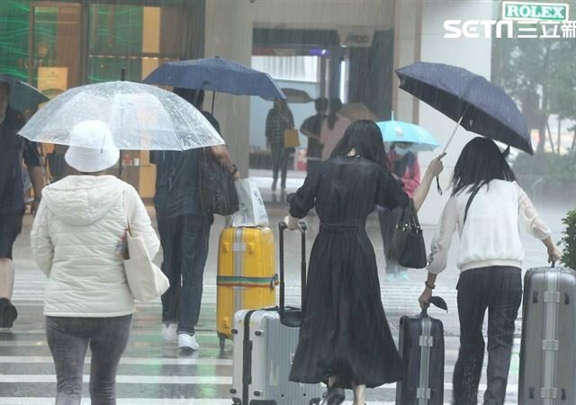 台灣新聞通訊社-快訊／濕冷過年！東北風強襲基隆、新北　北海岸發布大雨特報