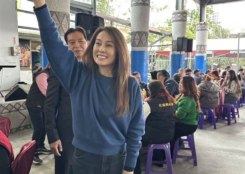 台灣新聞通訊社-高金素梅被搜＝民主寒冬？她轟羅智強搶吃人血饅頭