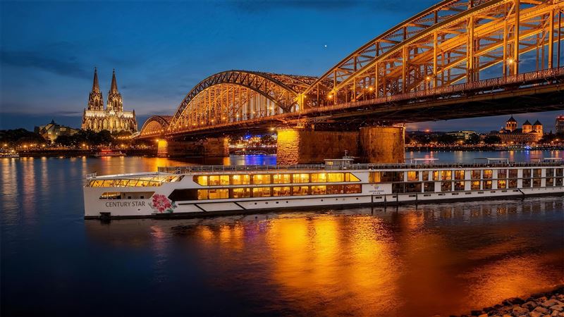 台灣新聞通訊社-河輪慢遊歐洲4國！可樂旅遊獨包「世紀之星號」　萊茵河上吃台味牛肉麵