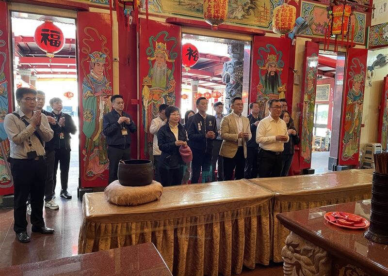 台灣新聞通訊社-獨家/輝達落腳北士科天註定?福裕宮土地公一個決定留住兆元風水