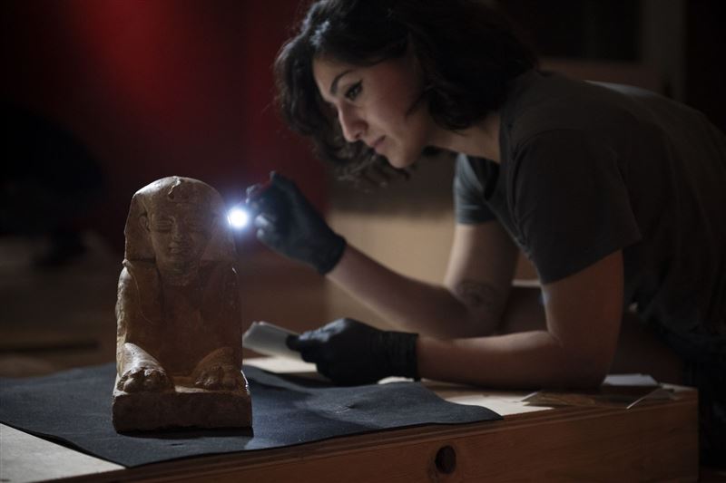 台灣新聞通訊社-大英博物館策展人現身說法　奇美埃及之王特展幕後揭祕