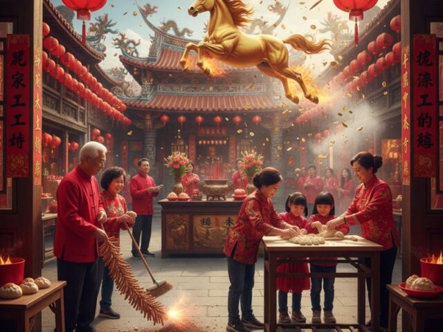 台灣新聞通訊社-送神早、接神遲！初四「清冰箱」竟能吃出好運？馬年接神流程大公開