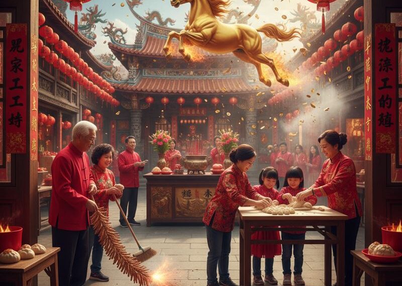 台灣新聞通訊社-送神早、接神遲！初四「清冰箱」竟能吃出好運？馬年接神流程大公開