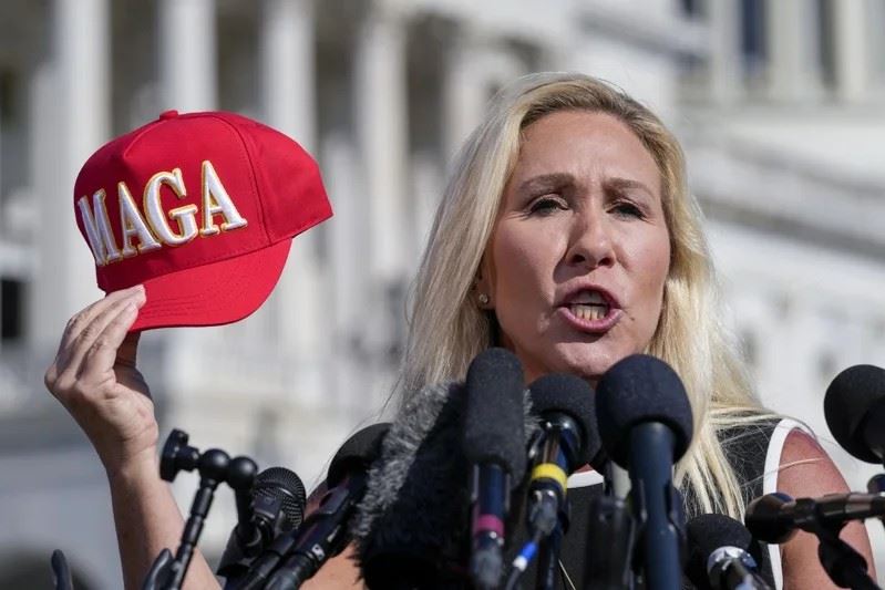 台灣新聞通訊社-從川粉變川黑　美前眾議員葛林：MAGA全是謊言