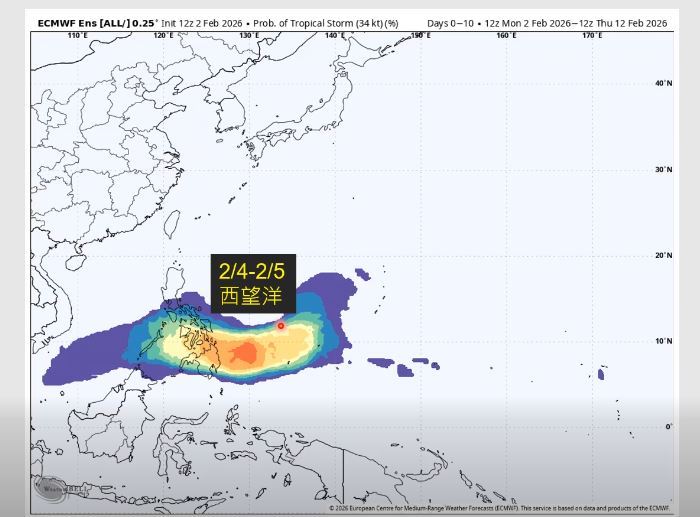 台灣新聞通訊社-西望洋颱風最快明生成　預測路徑曝光！「這天起」全台再急凍