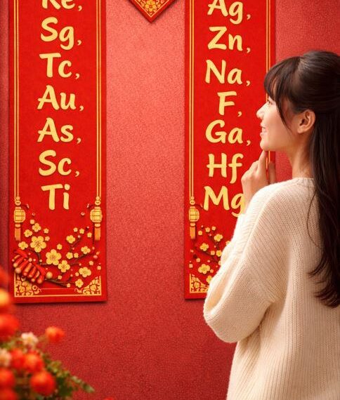 台灣新聞通訊社-今土地公尾牙！春聯滿是「神秘符號」　她盯2天看嘸：結果出爐3萬人跪