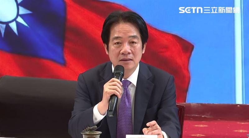 台灣新聞通訊社-與國共智庫論壇別苗頭？賴清德「提供對比」：要走進國際還是二次西進