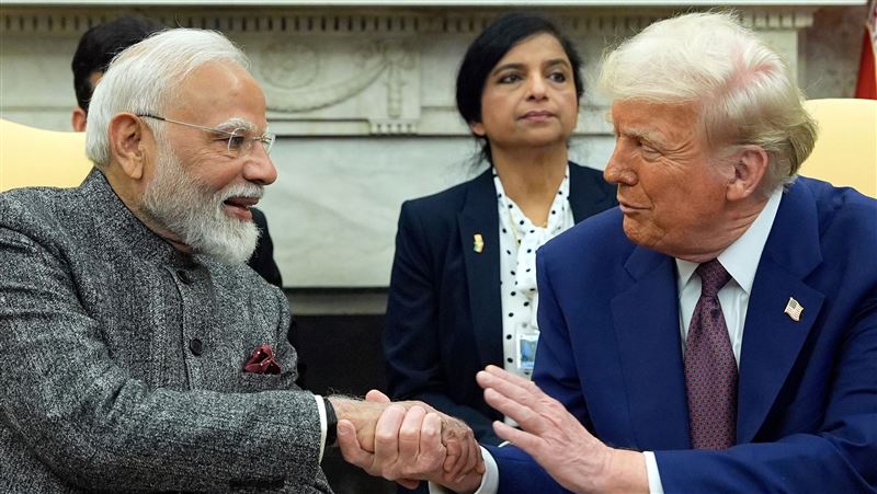 台灣新聞通訊社-美將關稅降至18%！印被迫停購俄油、狂買5千億美產品　莫迪發文大謝川普