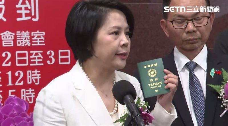 台灣新聞通訊社-首位中配立委！李貞秀喊「唯一效忠中華民國」認同立委單一國籍糗口誤