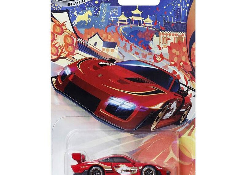 台灣新聞通訊社-馬年限定！風火輪推出保時捷935紅金特仕版