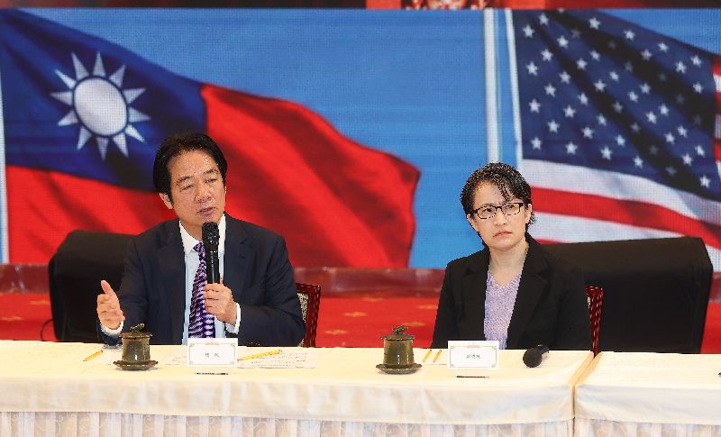 台灣新聞通訊社-賴清德揭台美合作3戰略方向2目標 提升產業國際競爭力