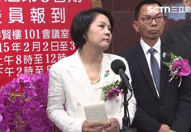 台灣新聞通訊社-李貞秀進立院影武者曝光！她喊話國安單位應調查民眾黨中配計畫