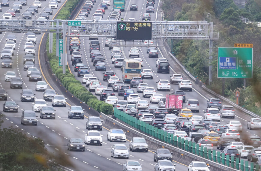 台灣新聞通訊社-出門前留意！初三走春車潮湧現 公路局列省道18路段易壅塞