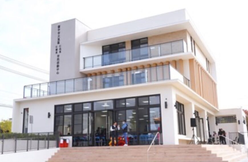 台灣新聞通訊社-年底衝494座！台中活動中心大升級 1.27里就有1據點