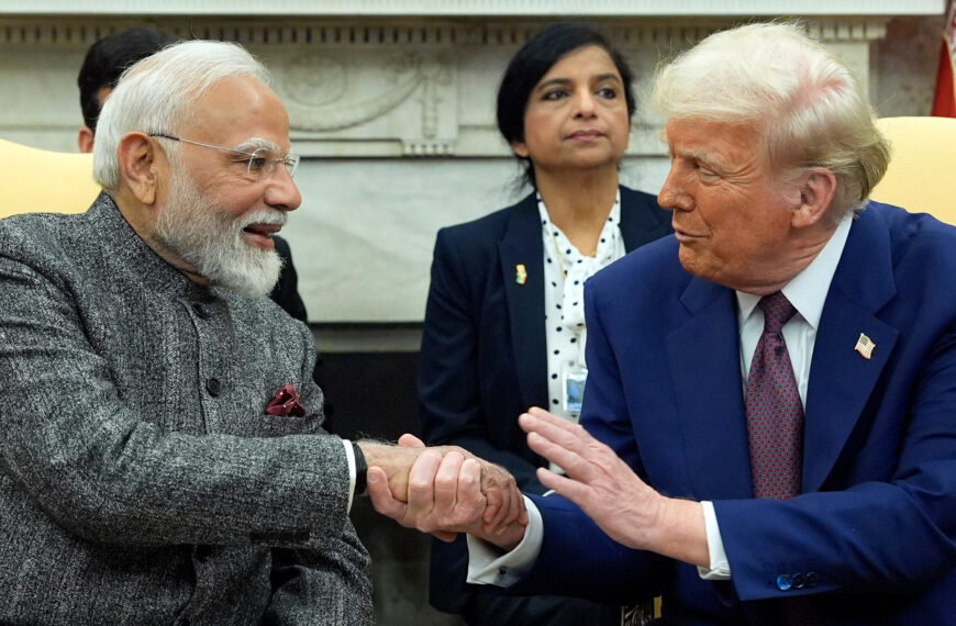 台灣新聞通訊社-關稅降到18%、俄油不買了　川普宣布美印達成貿易協議「即刻生效」