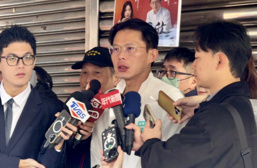 台灣新聞通訊社-與李四川展開「君子之爭」 黃國昌：若李出線他不會當副手