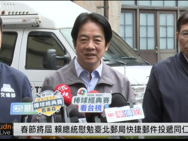 台灣新聞通訊社-賴總統批在野不審預算卻通過爭議法案 籲韓國瑜發揮功能