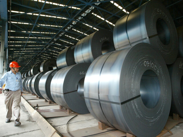 台灣新聞通訊社-台股一片慘綠、鋼鐵股成唯一點紅 中鋼領軍上漲