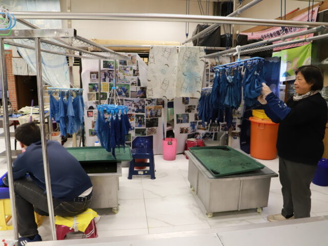 台灣新聞通訊社-太平藍染翻轉在地 青年培力基地盼推深度旅遊