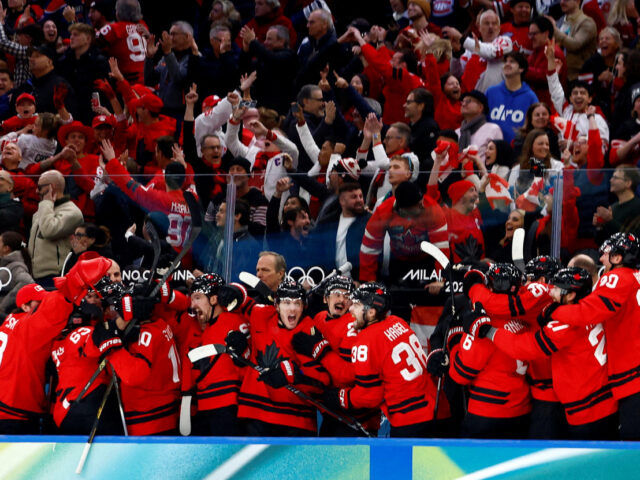 台灣新聞通訊社-冬奧／壓軸大戲 男子冰球加拿大與美國爭金