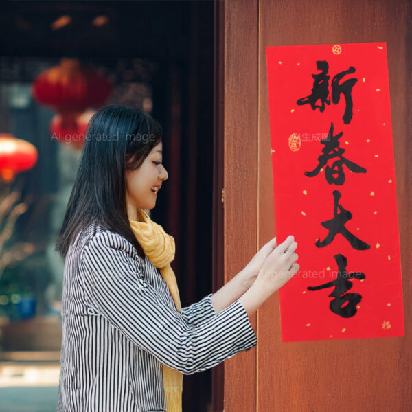 台灣新聞通訊社-過年到了春聯如何貼？ 慎防8大禁忌 做錯小心福氣跑光又漏財