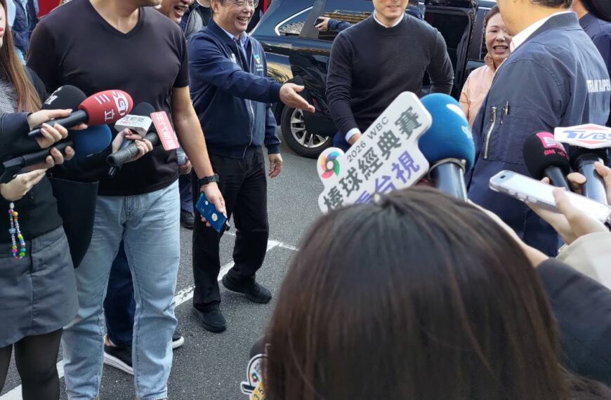 台灣新聞通訊社-「馬踏飛燕」暗踩盧秀燕？與徐弘庭聯名春聯引熱議 蔣萬安回應了