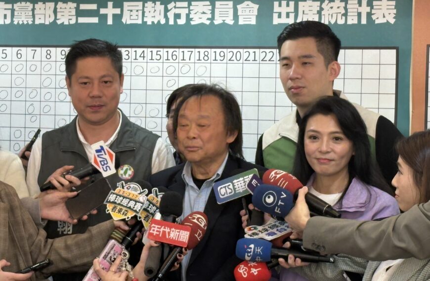 台灣新聞通訊社-成綠營北市長最大公約？王世堅直呼不可能 喊「她」識大體就選市長