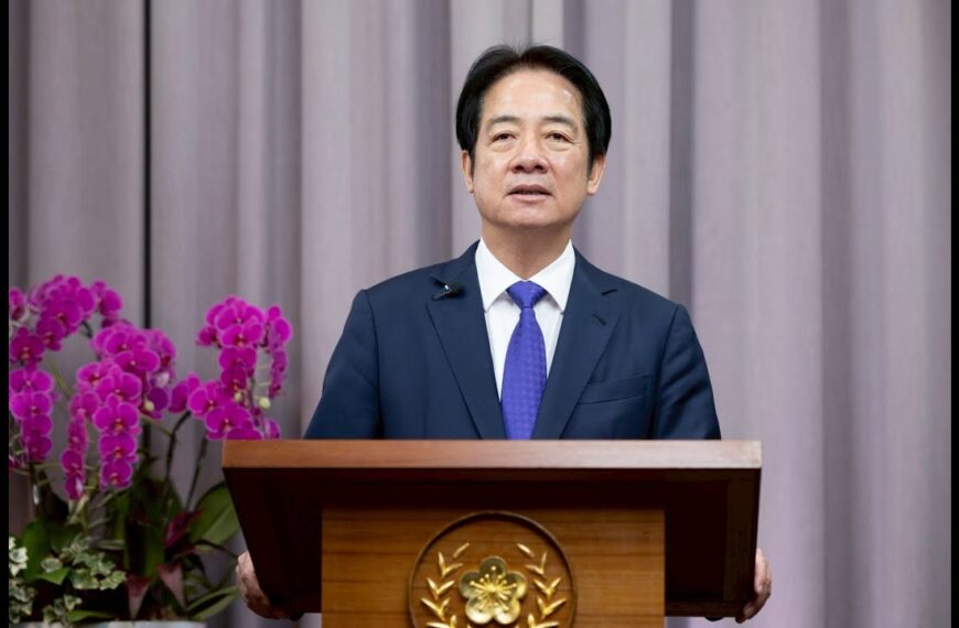 台灣新聞通訊社-賴總統：關稅談判守住台灣利益 盼台美合作大步向前