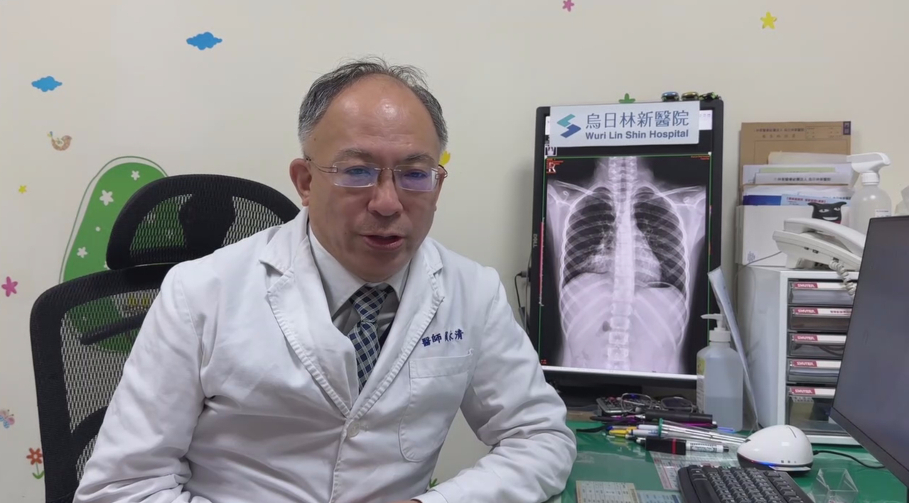 台灣新聞通訊社-9歲童流感後併發黴漿菌肺炎 醫提醒久咳是警訊