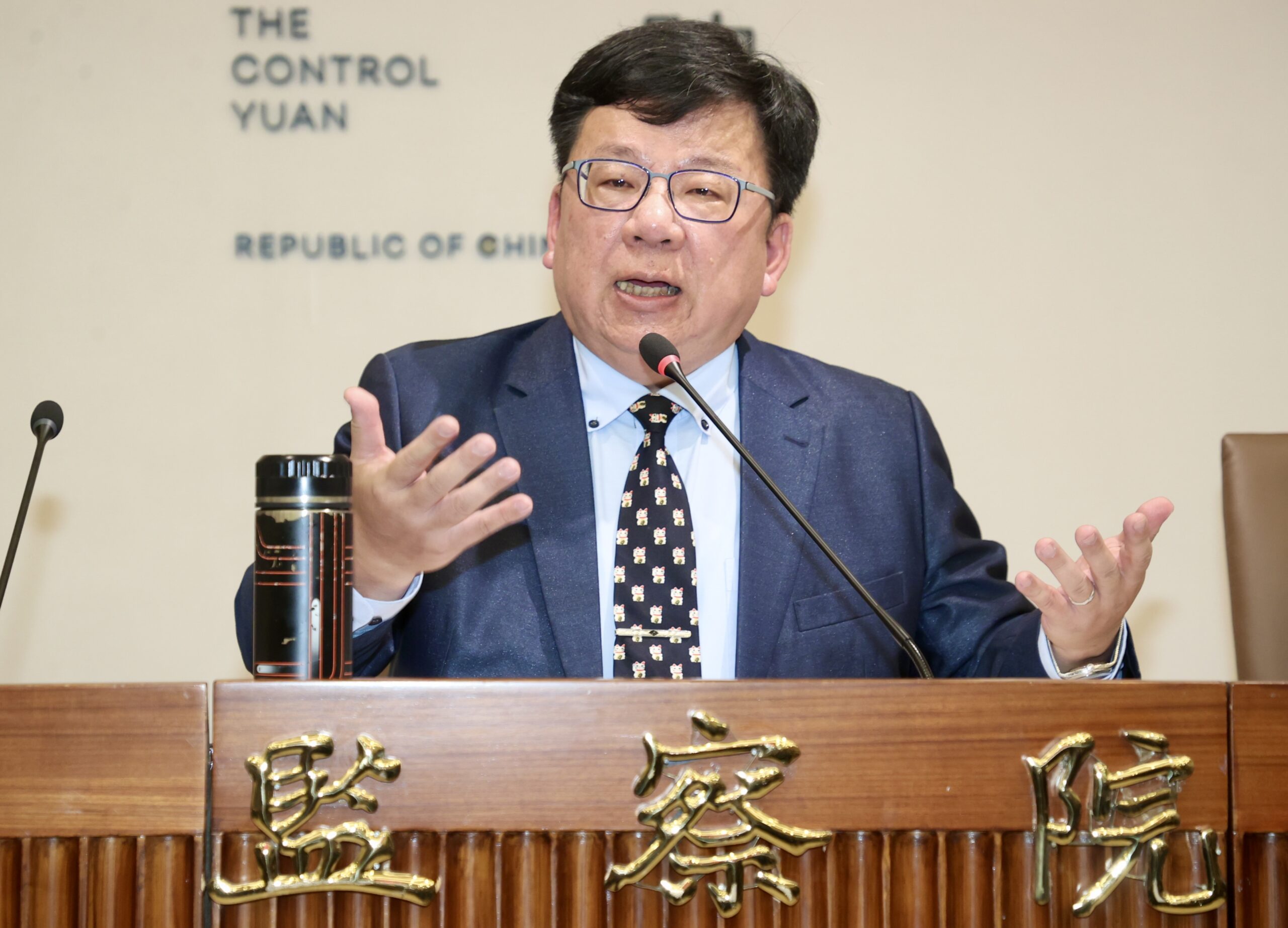 台灣新聞通訊社-撇濫用公務車 李俊俋復出任民進黨政策會副執行長兼主席室特助