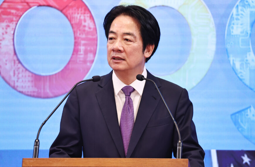 台灣新聞通訊社-賴總統再呼籲在野：盡速完成總預算案、國防特別條例審議