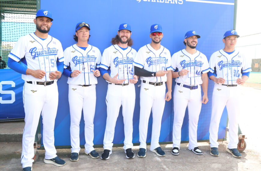 台灣新聞通訊社-中職／悍將洋砲認識帝波 威戈神終於踏上台灣土地