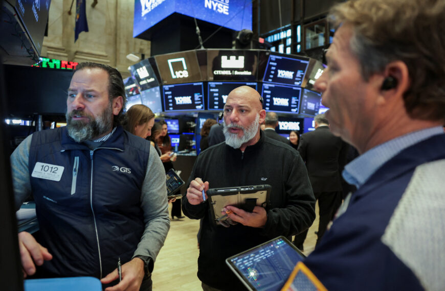 台灣新聞通訊社-美股早盤／多空拉鋸…大盤與那指開低走高 輝達跌約2%