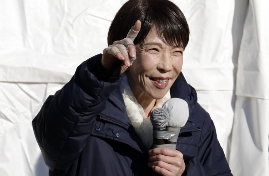 台灣新聞通訊社-高市早苗主張自衛隊入憲 大陸促日方深刻反省侵略歷史