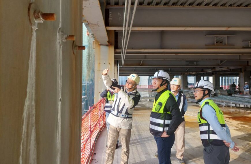 台灣新聞通訊社-春安啟動！北市勞動局實施工地專案檢查 強化職場防災