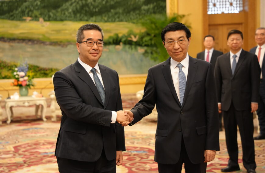 台灣新聞通訊社-會王滬寧 蕭旭岑：台灣主流民意盼兩岸以和平方式解決爭端