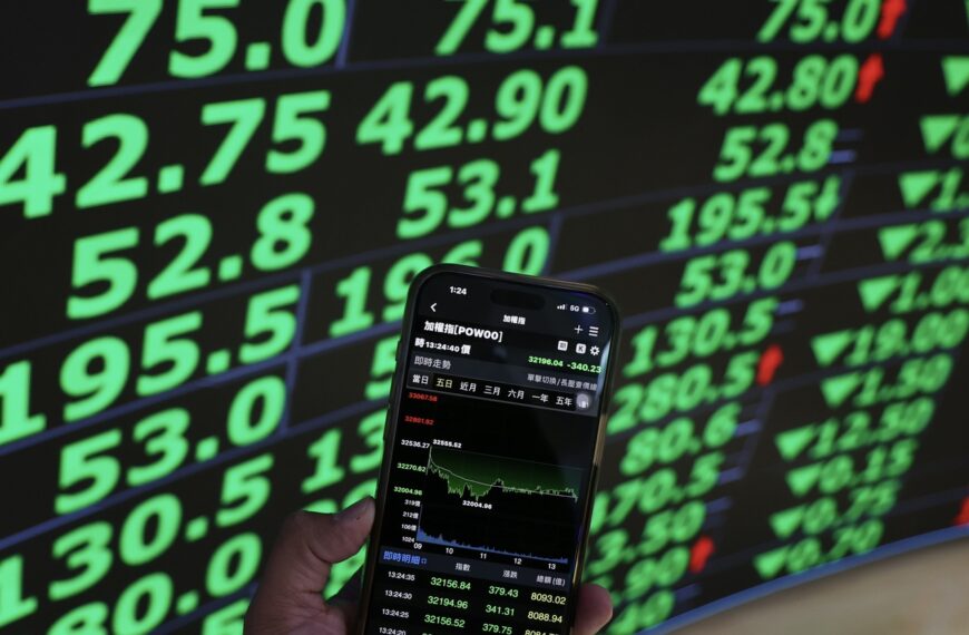 台灣新聞通訊社-川普Fed人事震盪市場！台積電開盤跌破10日線 台股早盤大跌逾400點