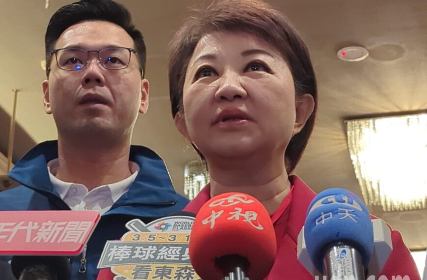 台灣新聞通訊社-蕭旭岑稱谷立言「只是科長」盧秀燕：台美關係不是小事、要更重視