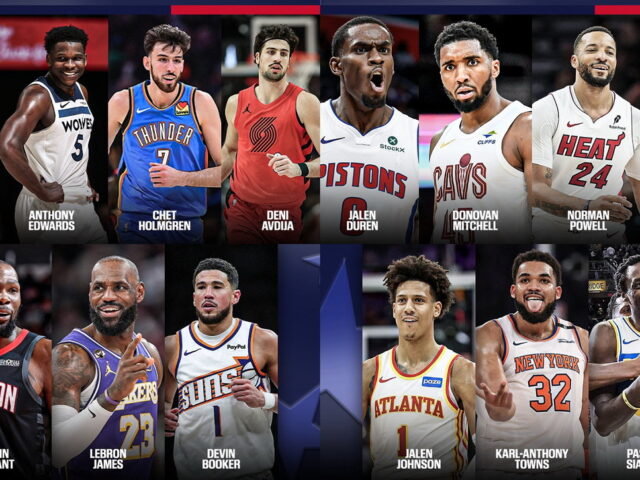 台灣新聞通訊社-NBA／明星賽東西區替補名單出爐 詹姆斯連22年入選再創紀錄