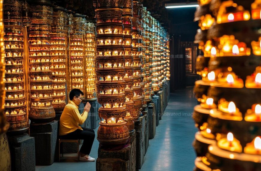 台灣新聞通訊社-馬年奔騰!點光明燈、安太歲最佳時間曝…線上點燈也OK